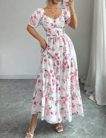 Rochie lunga SHEIN, floral print