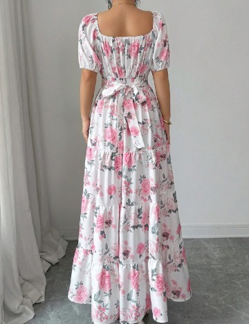 Rochie lunga SHEIN, floral print