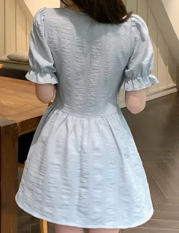 Rochie scurta Dazy, albastru