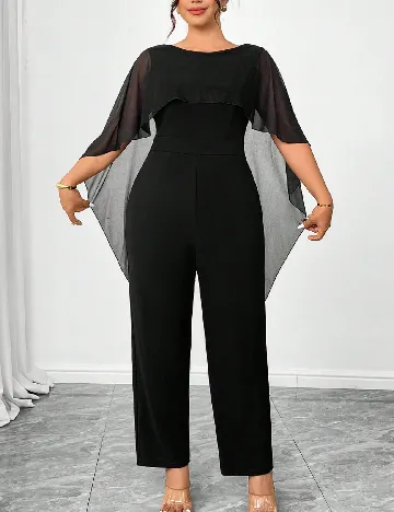 Salopeta SHEIN CURVE, negru