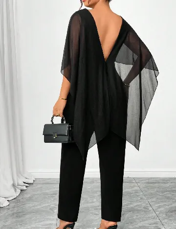 Salopeta SHEIN CURVE, negru