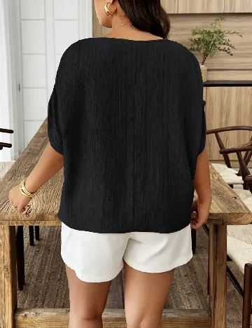 Bluza SHEIN CURVE, negru