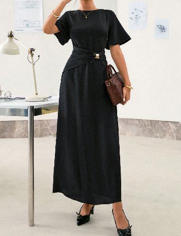 Rochie lunga SHEIN, negru
