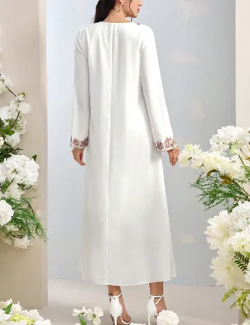 Rochie medie SHEIN, alb