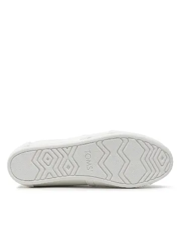 Espadrile TOMS, alb