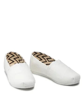 Espadrile TOMS, alb