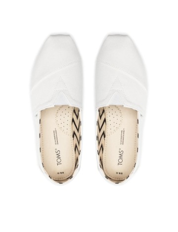 Espadrile TOMS, alb