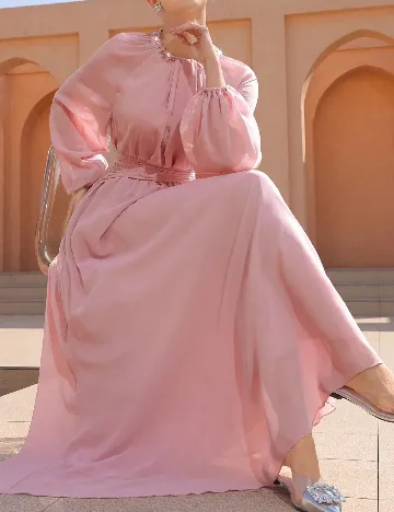 Rochie lunga SHEIN, roz