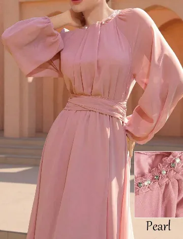 Rochie lunga SHEIN, roz