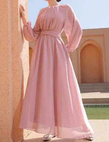 Rochie lunga SHEIN, roz