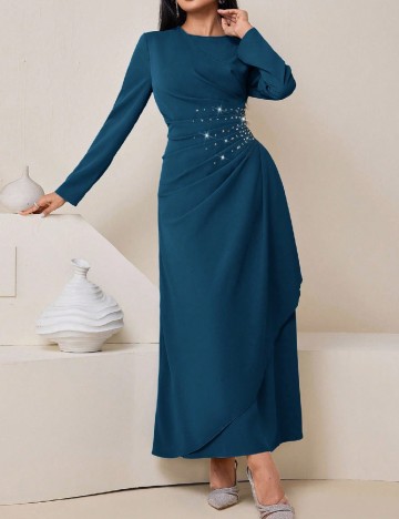Rochie medie SHEIN, albastru