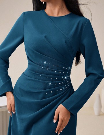 Rochie medie SHEIN, albastru
