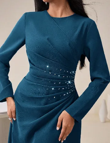 Rochie medie SHEIN, albastru
