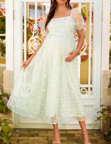 Rochie medie SHEIN, verde