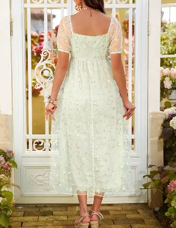 Rochie medie SHEIN, verde