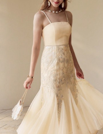 Rochie medie SHEIN, crem