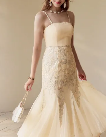 Rochie medie SHEIN, crem