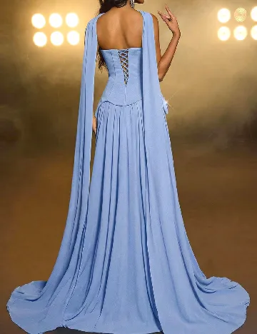 Rochie lunga SHEIN, albastru
