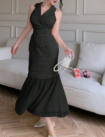 Rochie lunga SHEIN, negru