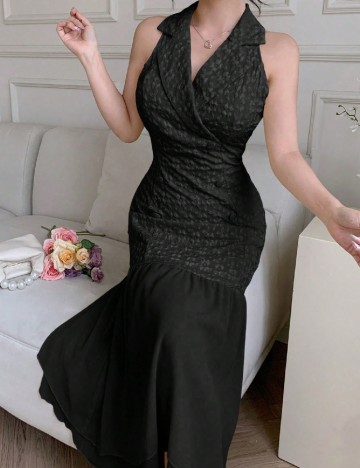 Rochie lunga SHEIN, negru