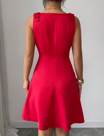 Rochie scurta SHEIN, rosu