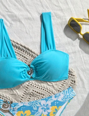 Costum de baie SHEIN, mix culori