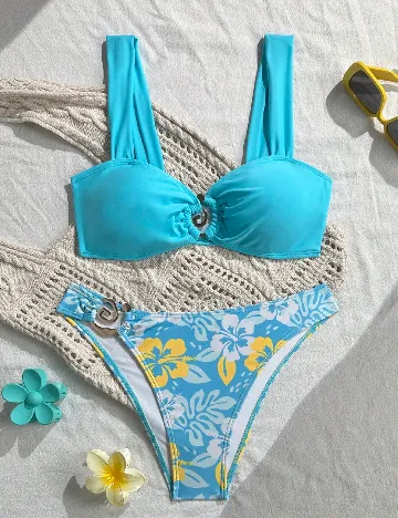 Costum de baie SHEIN, mix culori