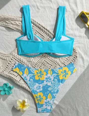 Costum de baie SHEIN, mix culori