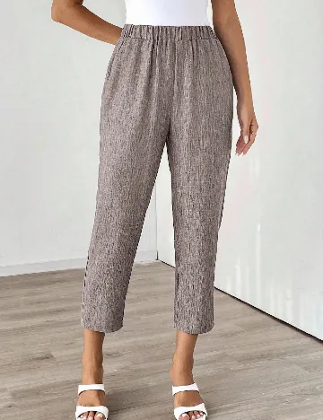 Pantaloni Emery Rose, maro