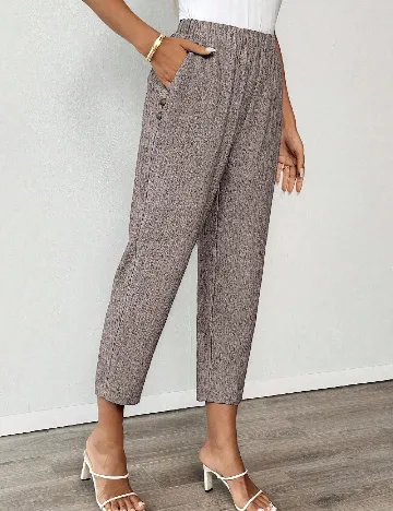 Pantaloni Emery Rose, maro
