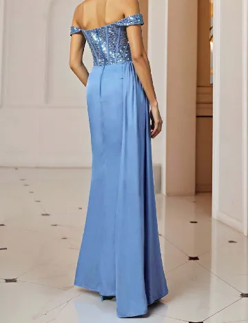 Rochie lunga SHEIN, albastru