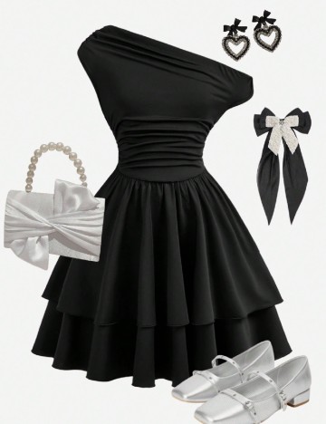 Rochie Shein Kids, negru