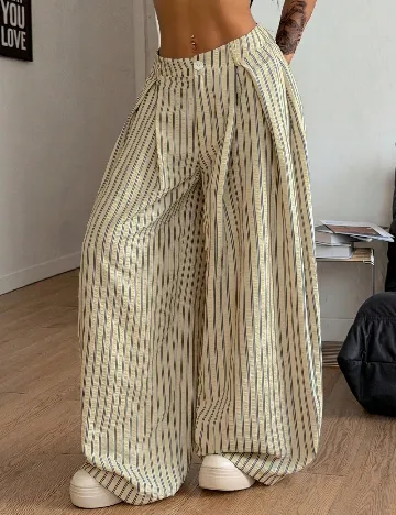 Pantaloni SHEIN, galben