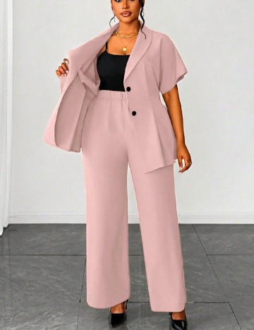 Compleu SHEIN CURVE, roz
