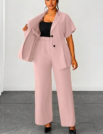 Compleu SHEIN CURVE, roz