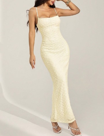 Rochie lunga SHEIN, galben