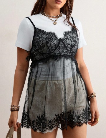 Maiou SHEIN CURVE, negru