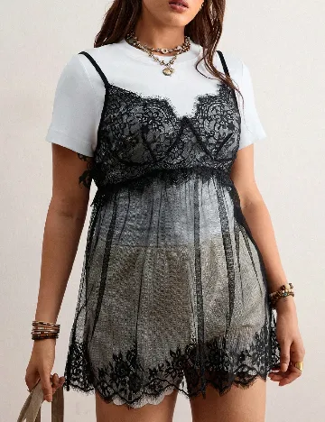Maiou SHEIN CURVE, negru