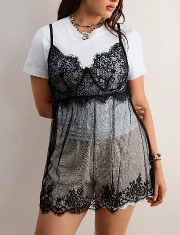 Maiou SHEIN CURVE, negru