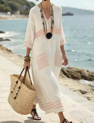 Rochie lunga SHEIN, alb