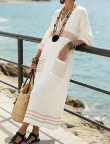 Rochie lunga SHEIN, alb