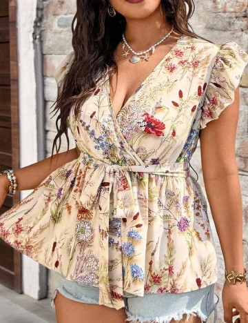 Bluza SHEIN CURVE, mix culori