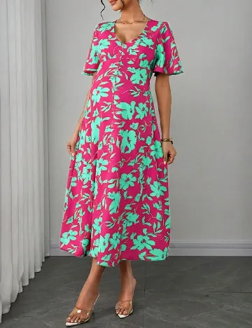 Rochie medie SHEIN Maternity, roz