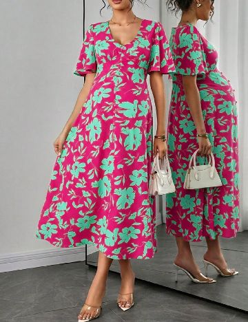 Rochie medie SHEIN Maternity, roz
