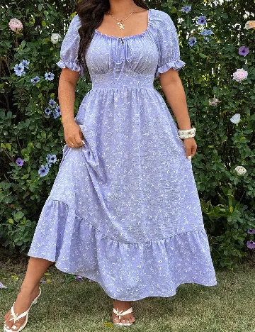 Rochie lunga SHEIN CURVE, mov