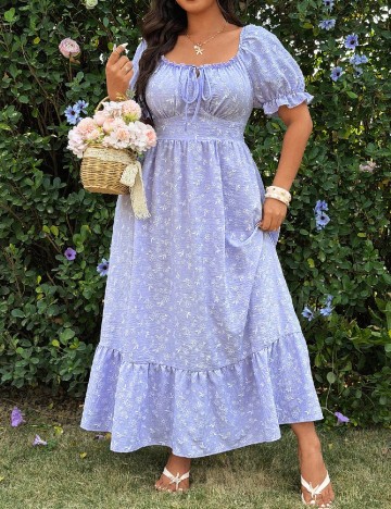 Rochie lunga SHEIN CURVE, mov