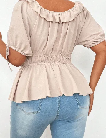 Bluza SHEIN CURVE, crem