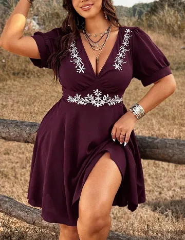 Rochie scurta SHEIN CURVE, visiniu