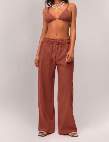 Pantaloni Forever 21, caramiziu