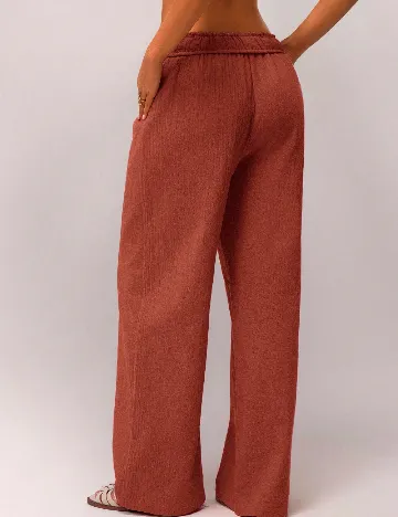 Pantaloni Forever 21, caramiziu